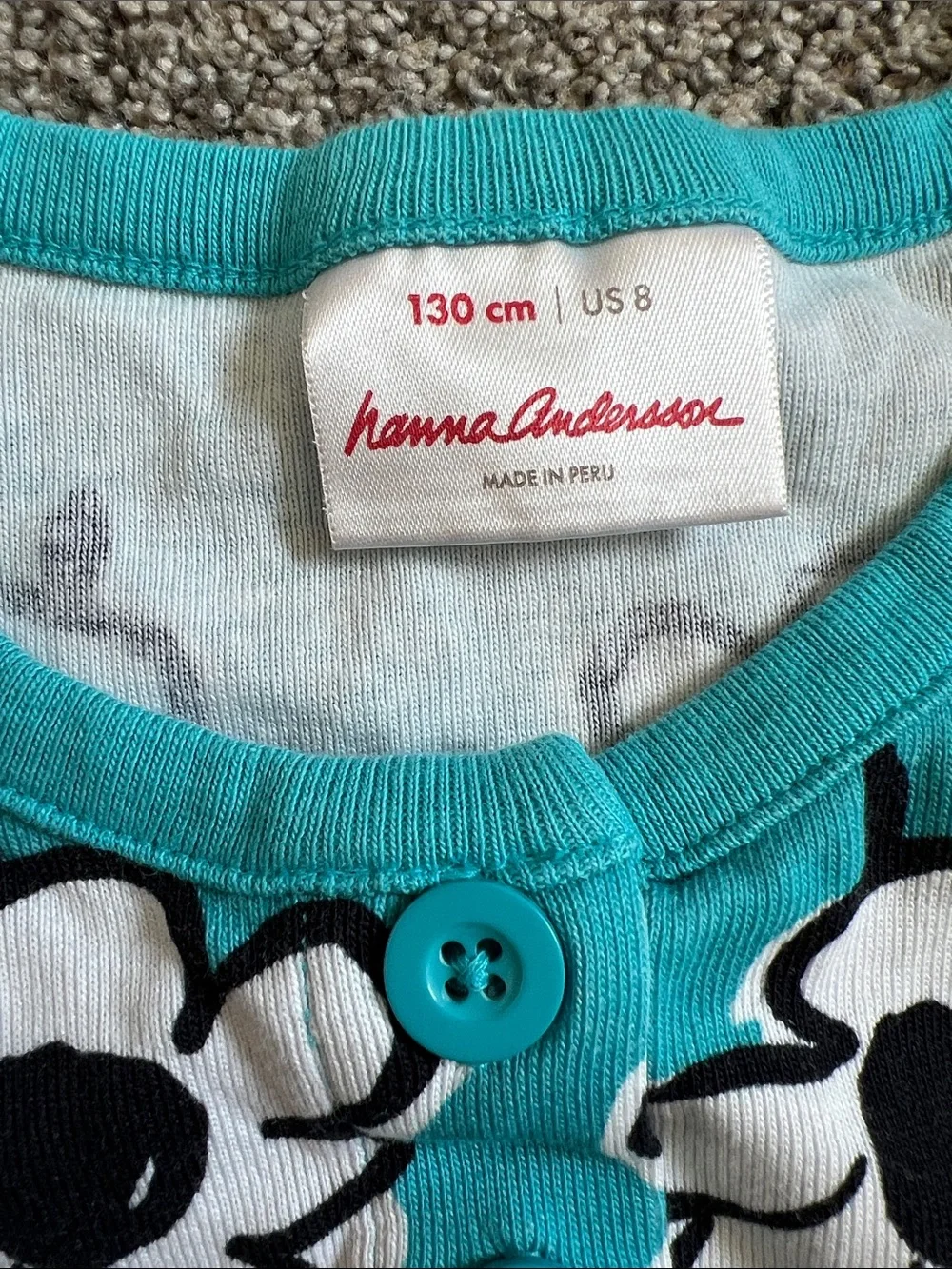 Hanna Andersson vibrant turquoise